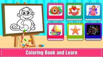 Coloring and Learning poster