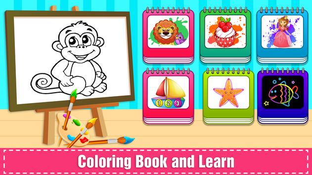 Coloring and Learning Poster