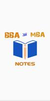 BBA & MBA Notes Affiche