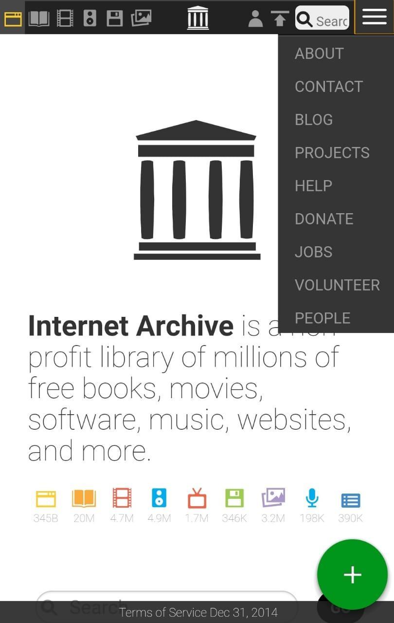 Descarga de APK de Internet Archive para Android