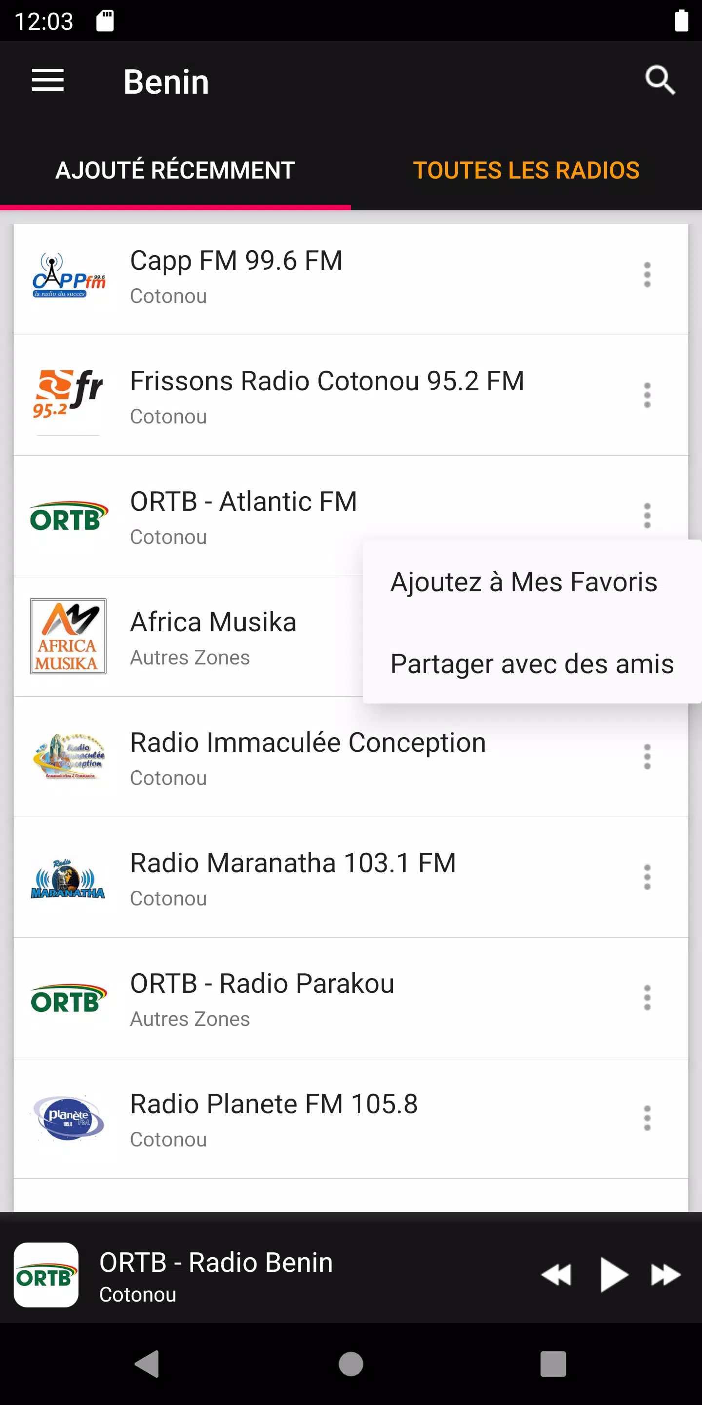 Radios de Benin APK pour Android Télécharger