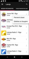 Latvian Radio Stations capture d'écran 1