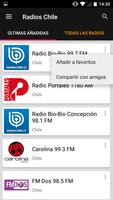 Radios de Chile captura de pantalla 1