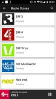 Stations de Radio Suisses capture d'écran 2