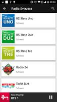 2 Schermata Stazioni Radio Svizzere