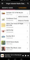 Virgin Islands Radio Stations capture d'écran 1
