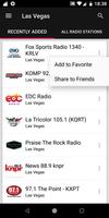 Las Vegas Radio Stations 스크린샷 1