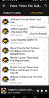 Police Scanner Radio - Texas,  스크린샷 1
