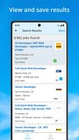 JobServe Job Search capture d'écran 1