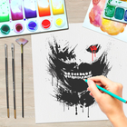 How to Draw Kaneki ikona
