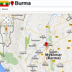 Burma map