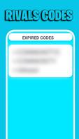 Rivals Redeem Codes скриншот 2