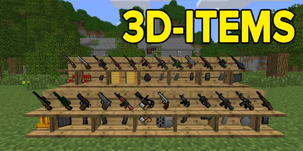 Mod De Armas 3D! Minecraft (Xbox One) -Addon 