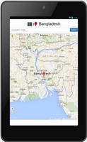 Bangladesh map capture d'écran 1