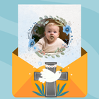 Baptism invitation maker icon