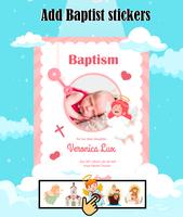 Baptism invitation maker اسکرین شاٹ 2