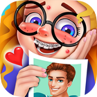 Nerdy Girl High School Games أيقونة