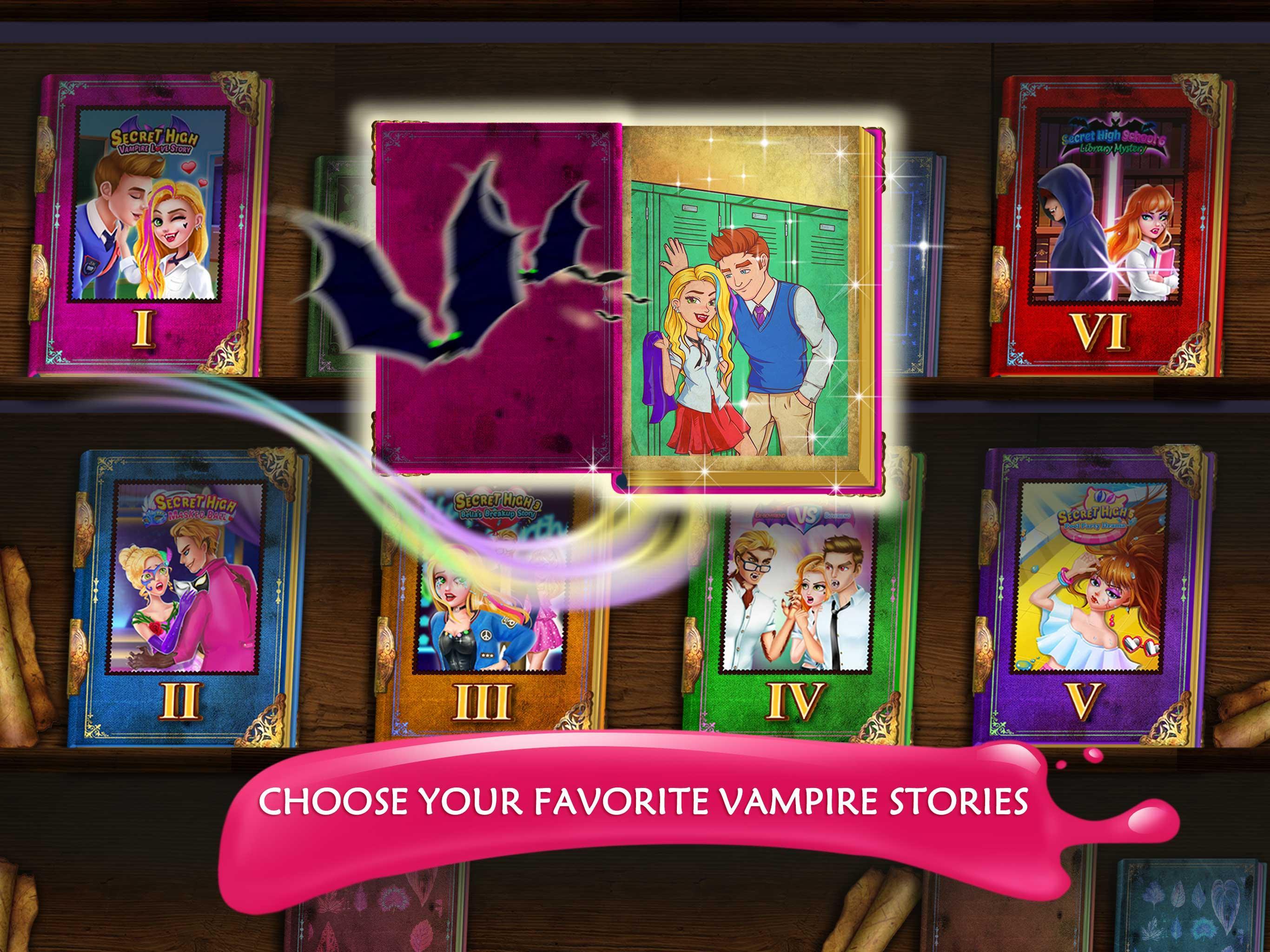 Secret High School Season 1 Vampire Love Story For Android Apk