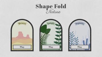 برنامه‌نما Shape Fold Nature عکس از صفحه