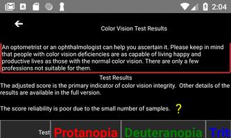 Test de vision couleur capture d'écran 2