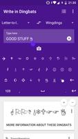 Gaster Dingbats: Wingdings পোস্টার