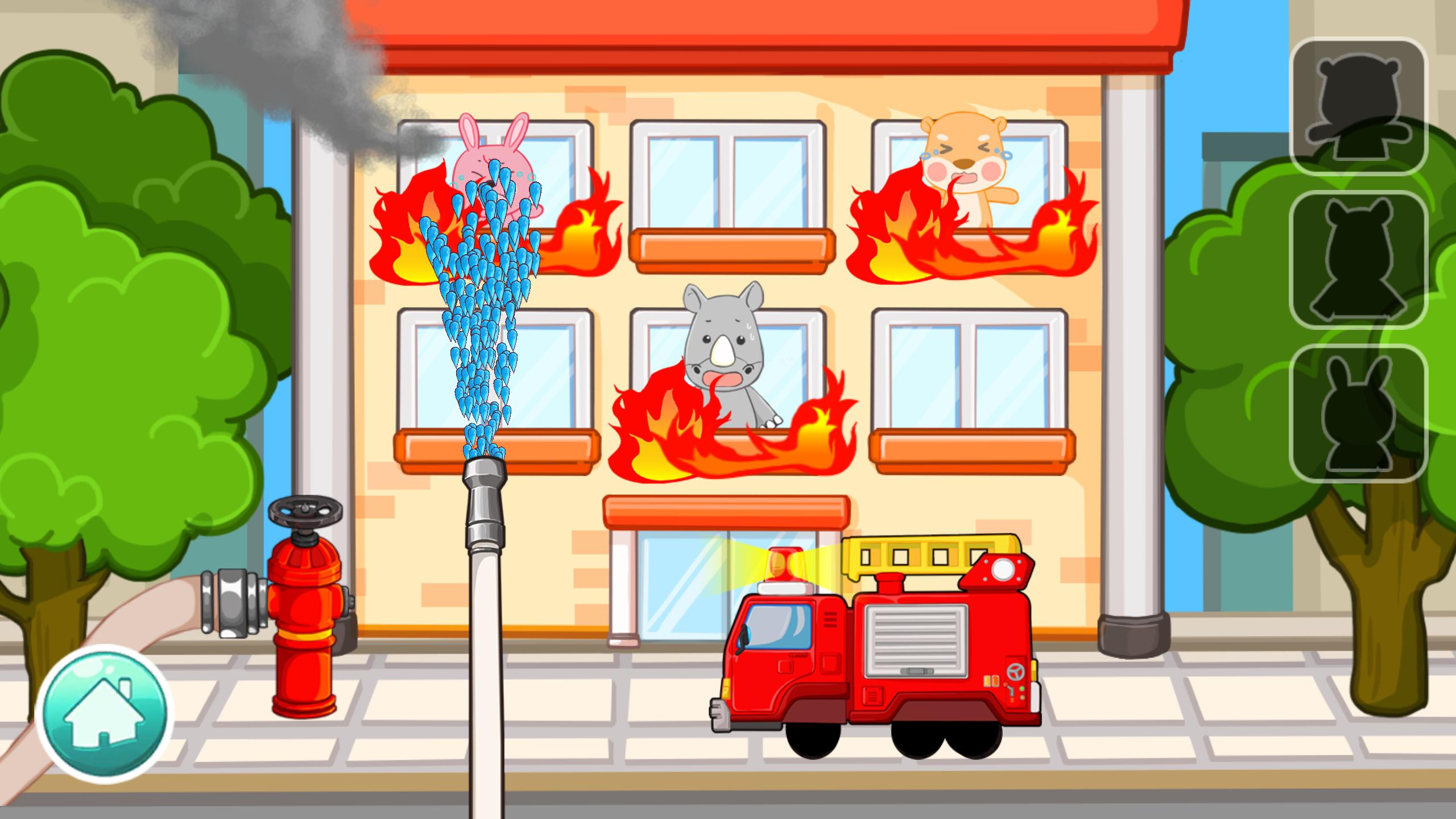 Игры на пожарную тему. Игра пожарники для детей. Для детей. Пожарные.