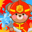 Children's Fire Truck Game - F icon