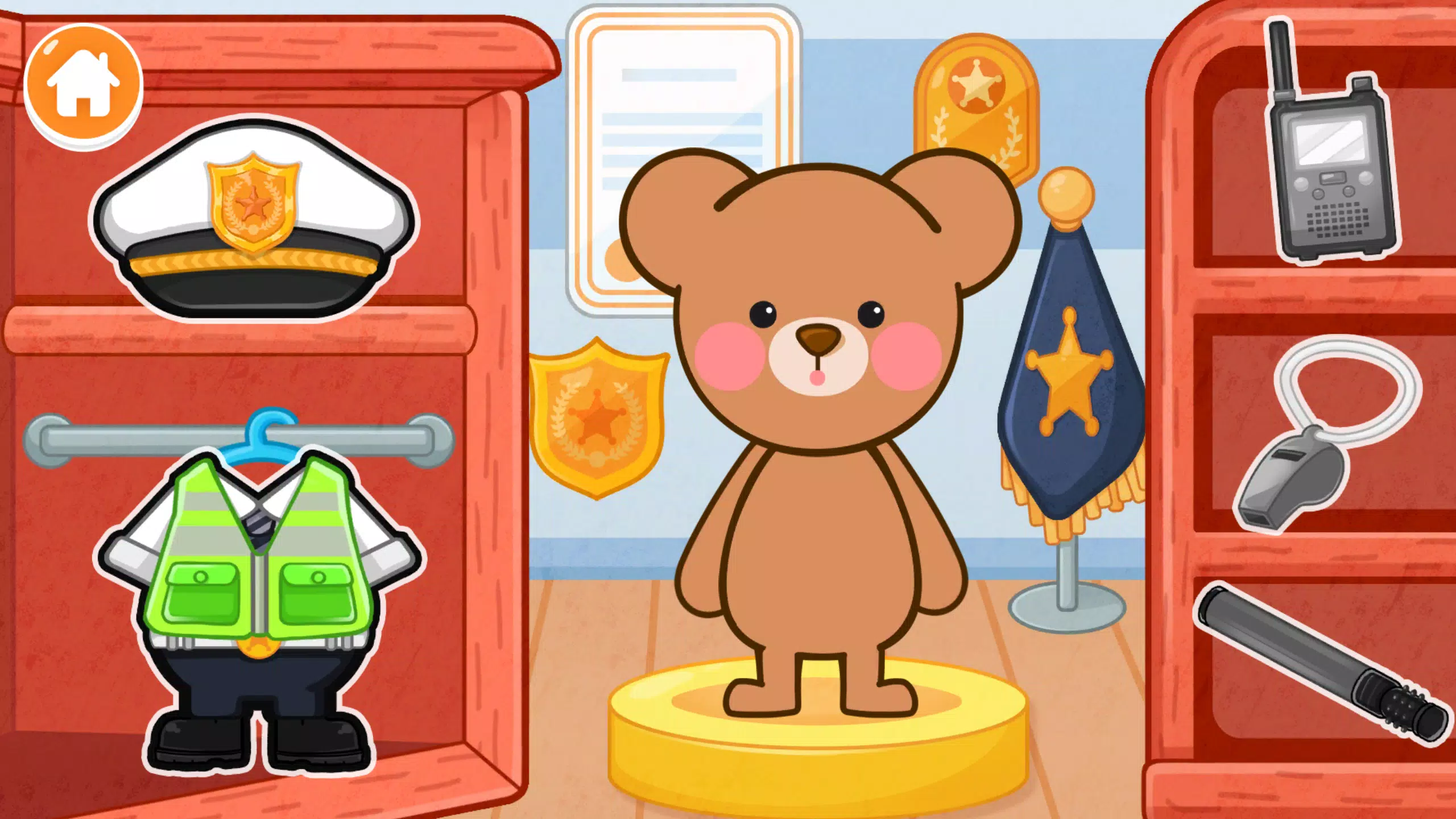 어린이 경찰관 – 경찰차 게임(교통질서, 도둑잡기, 미