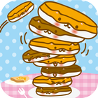 Lovely Pancakes-Hot ham Tower آئیکن