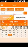 Sticky Agenda(note + reminder) اسکرین شاٹ 2