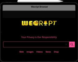 WECRIPT | Private, Fast, Safe & incognito Search capture d'écran 2