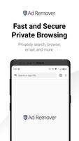 Ad Remover Privacy Browser Plakat