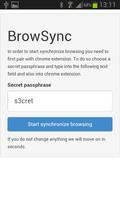 BrowSync Affiche