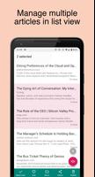 Accele-Reader for Instapaper تصوير الشاشة 2