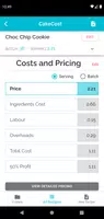 CakeCost screenshot 3