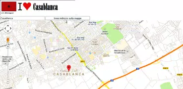 Casablanca Map