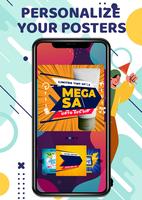 Poster, banner maker اسکرین شاٹ 2