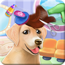 Fluffy Labradors at Hair Salon APK