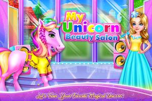 My Unicorn Beauty Salon Cartaz