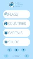 پوستر Flags - Countries - Capitals