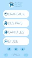 Drapeaux - Des pays - Capitale Affiche