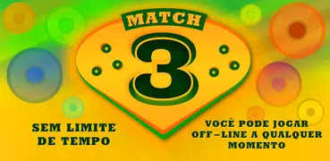 Match 3 Puzzle - Apenas 3 em l