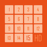 15 puzzle HD biểu tượng