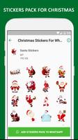 Christmas Stickers For WhatsApp - WAStickerApps poster