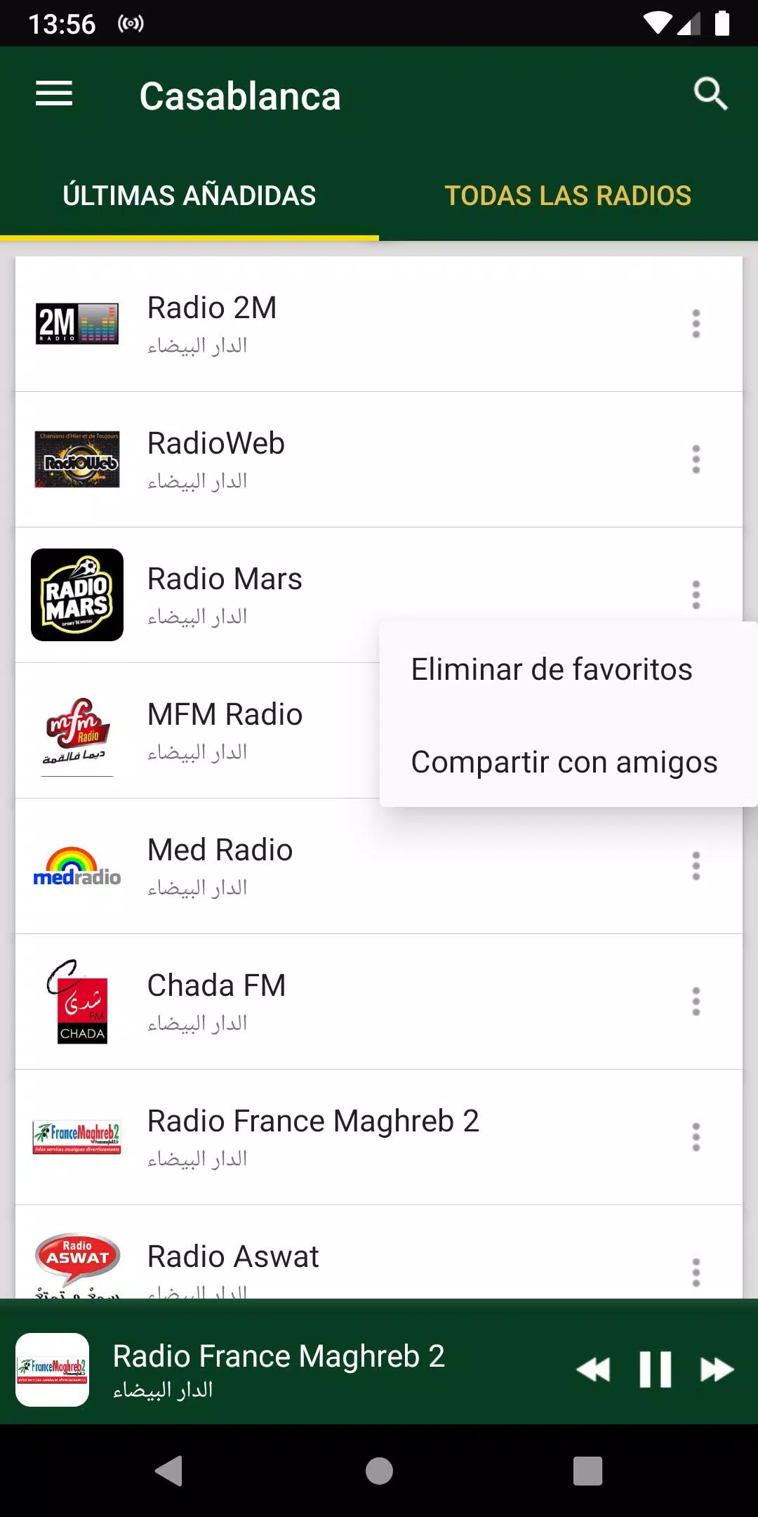Descarga de APK de Estaciones de radio de Casablanca - Marruecos para  Android