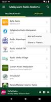 Malayalam Radio Stations poster