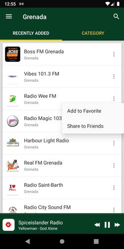 Boss FM Grenada, OnlineRadio