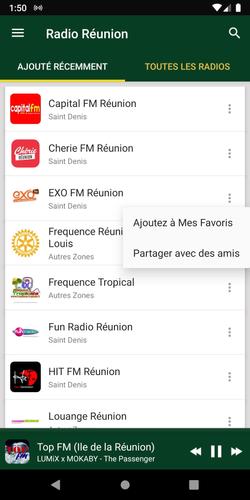 Stations de Radio Réunion APK pour Android Télécharger