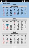 My Year Calendar ภาพหน้าจอ 2