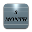 Three Month Calendar